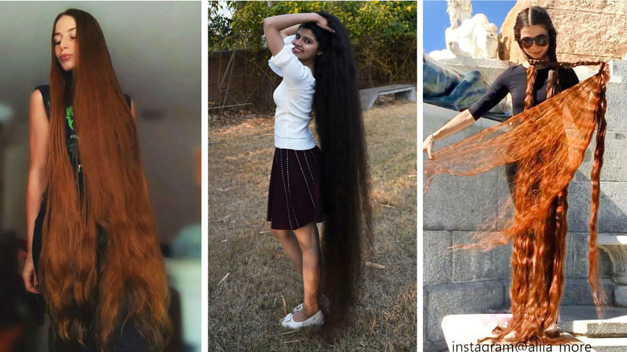 Mujeres con el cabello más largo del mundo