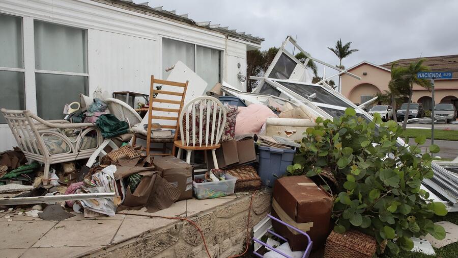 "¡Todo se desmadró!": latina al ver su casa devastada