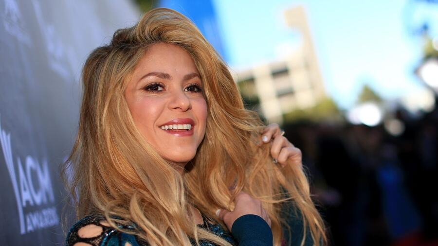 Shakira en la 49th Annual Academy of Country Music Awards en Las Vegas 2014.