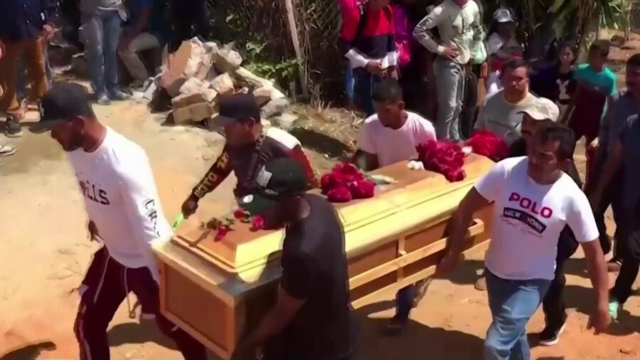 funeral de mineros