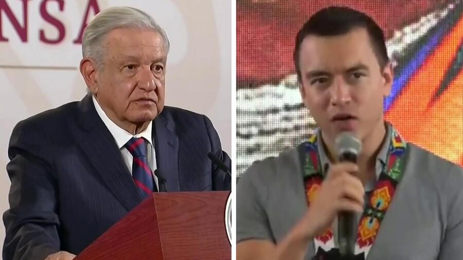 Andrés Manuel López Obrador / Daniel Noboa