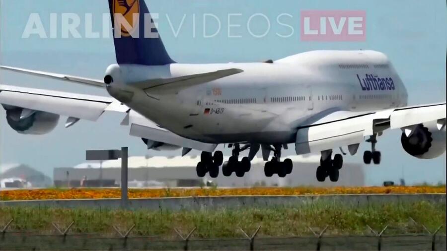 avión de Lufthansa