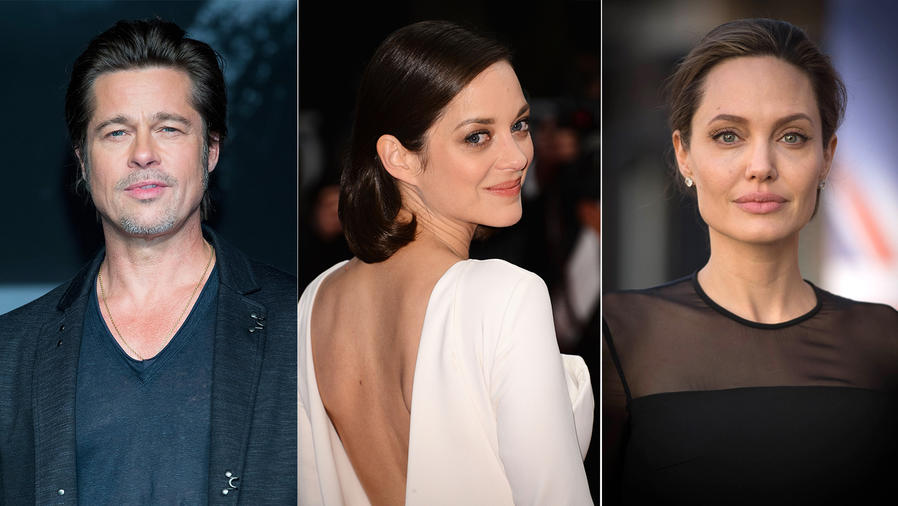 Marion Cotillard , Angelina Jolie y Brad Pitt