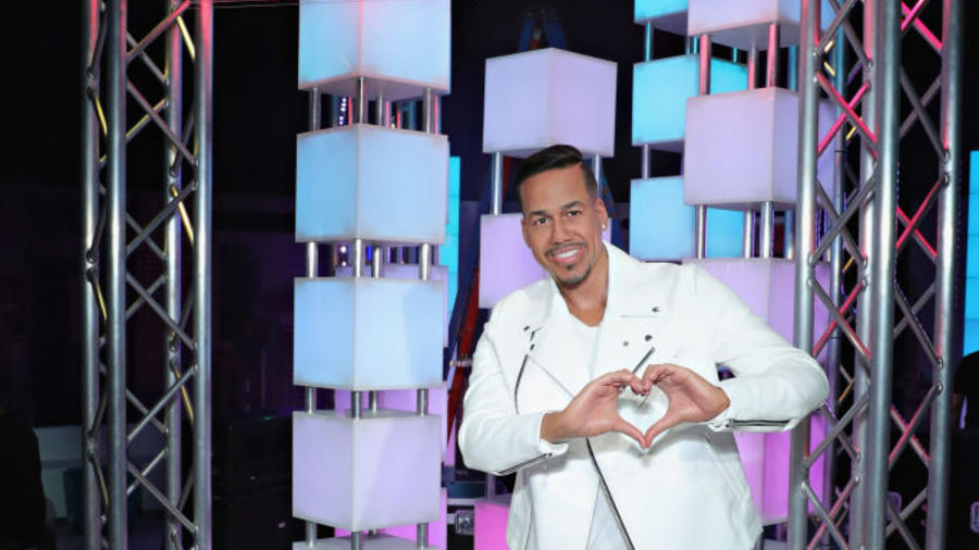 Romeo Santos Meets 'Imitadora' Wax Figure at Opening of Madame Tussauds New York's Latin Music Experience, Sabor Latino