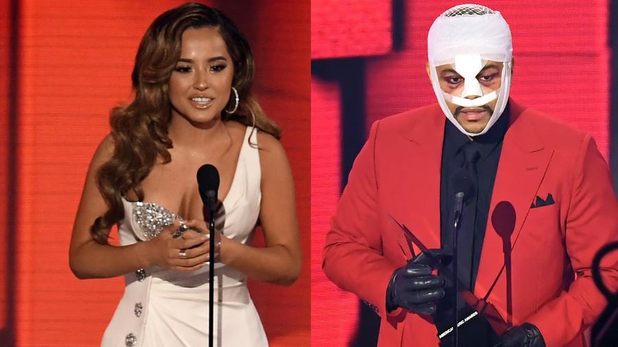 Becky G, The Weeknd, American Music Awards 2020