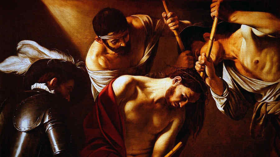 La Coronación de Espinas, Caravaggio