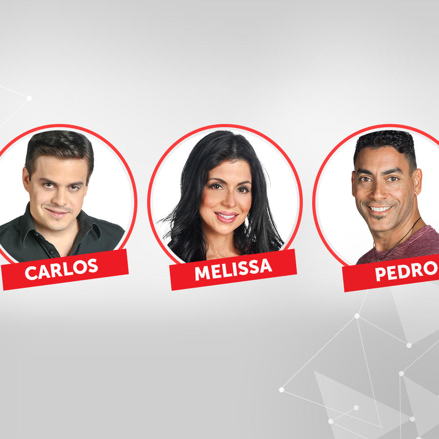 Carlos, Melissa y Pedro los nominados de la quinta semana en Gran Hermano