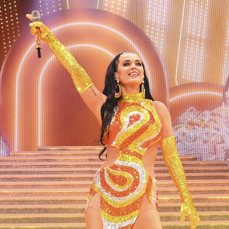 Katy Perry en show de Las Vegas, 2022.