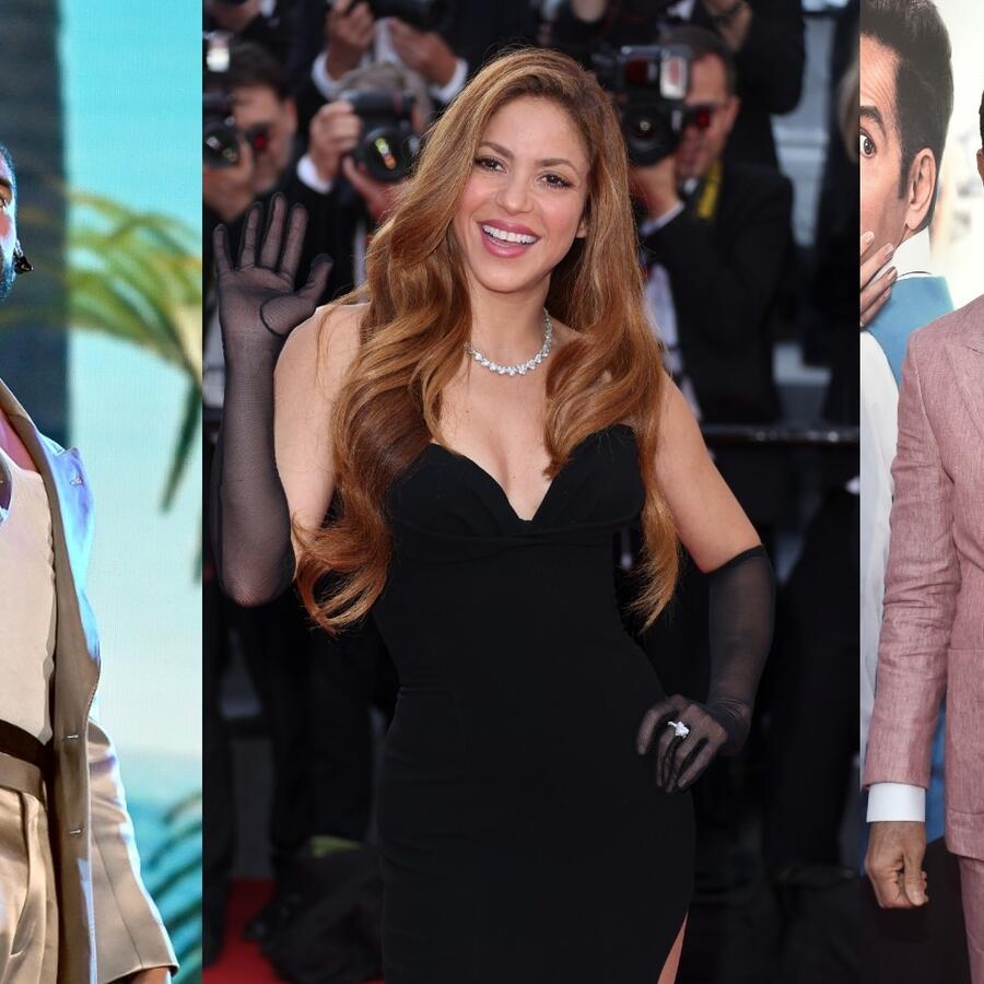 Bad Bunny, Shakira y Eugenio Derbez son algunos de los famosos que han logrado sobresalir.