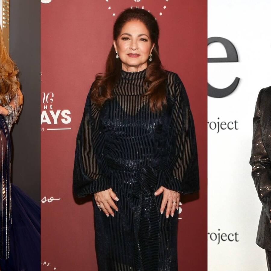 Las famosas Jennifer Lopez, Gloria Estefan y Oprah Winfrey
