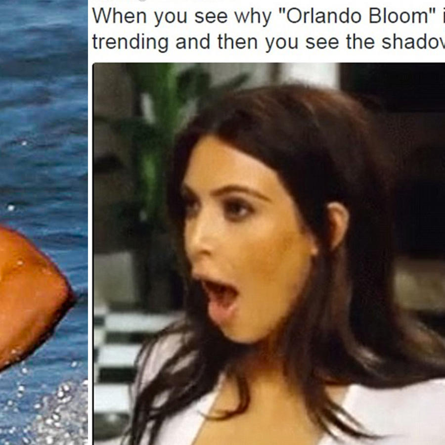 Los mejores memes de la reacción de la gente al ver las fotos de Orlando Bloom Desnudo