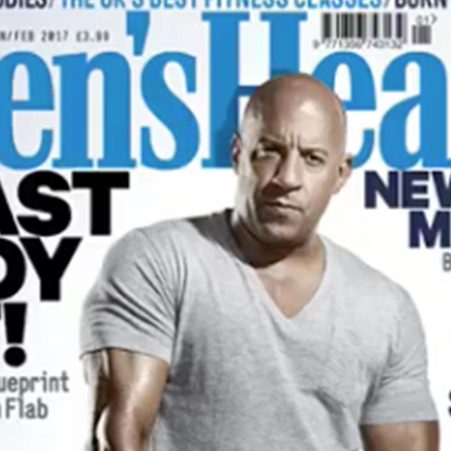 Vin Diesel protagoniza la portada de la revista “Men´s Health”