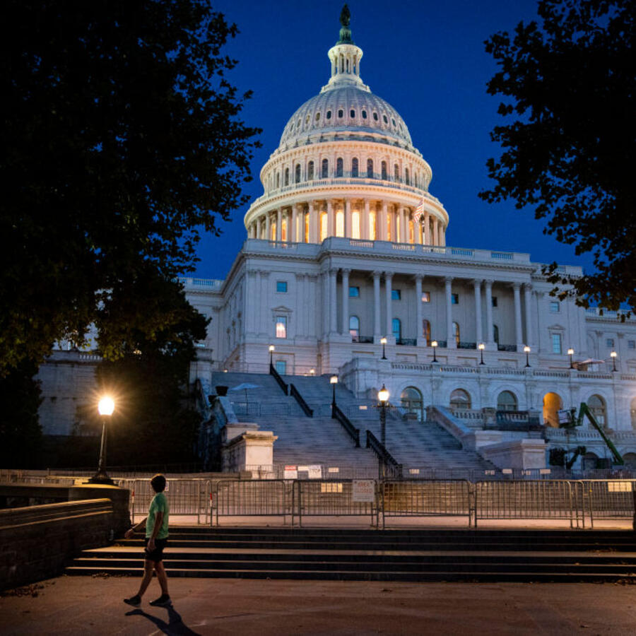 El Capitolio, sede del Congreso estadounidense, este domingo 19 de septiembre.