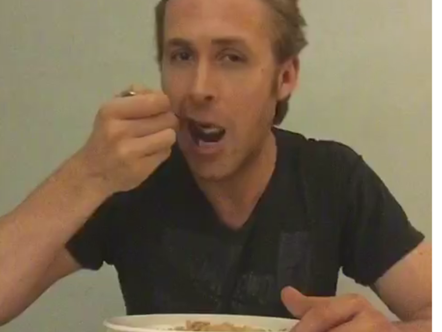 Ryan Gosling finalmente se comió su cereal 