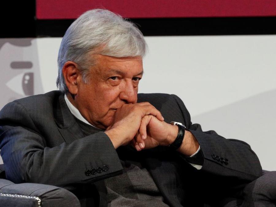 El presidente electo de México, Andrés Manuel López Obrador, la semana pasada en una reunión en la Ciudad de México.