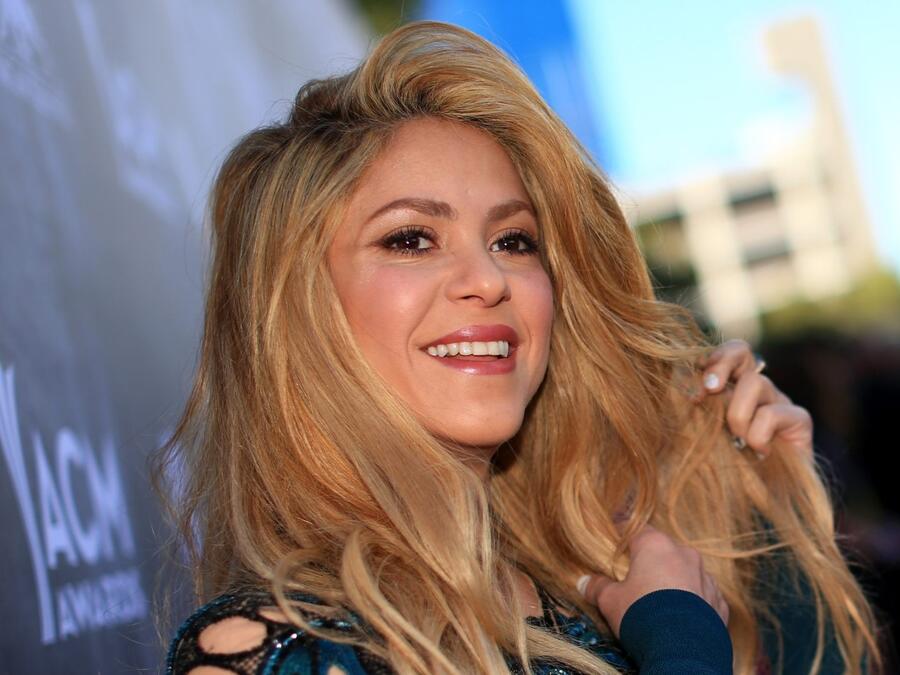Shakira en la 49th Annual Academy of Country Music Awards en Las Vegas 2014.