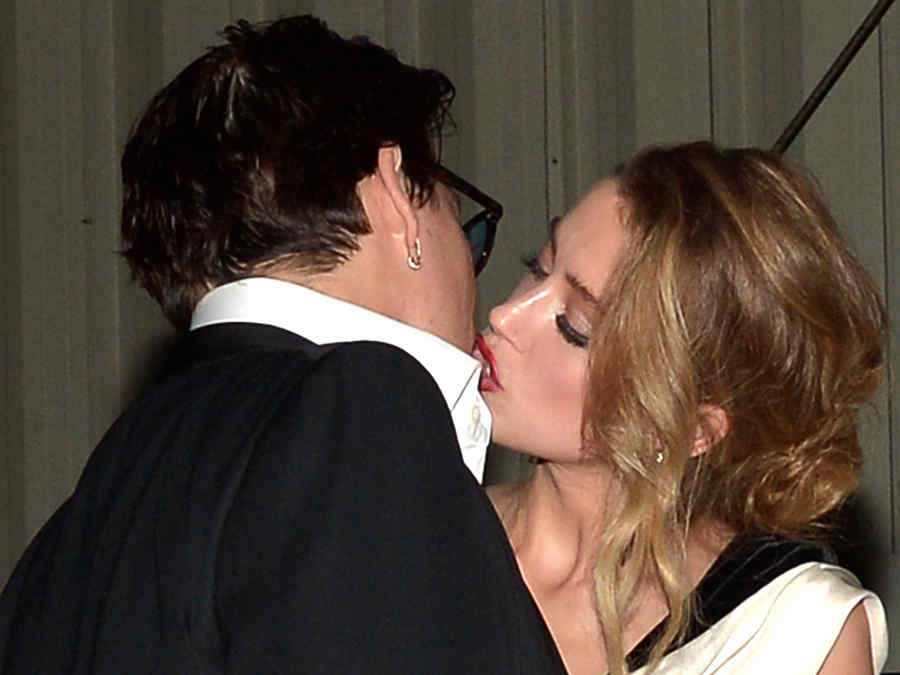 Johnny Depp y Amber Heard se casaron en Los Ángeles