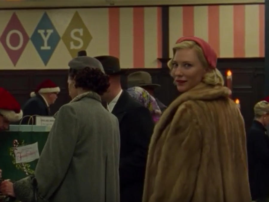 Cate Blanchett en el nuevo tráiler de la película "Carol". 