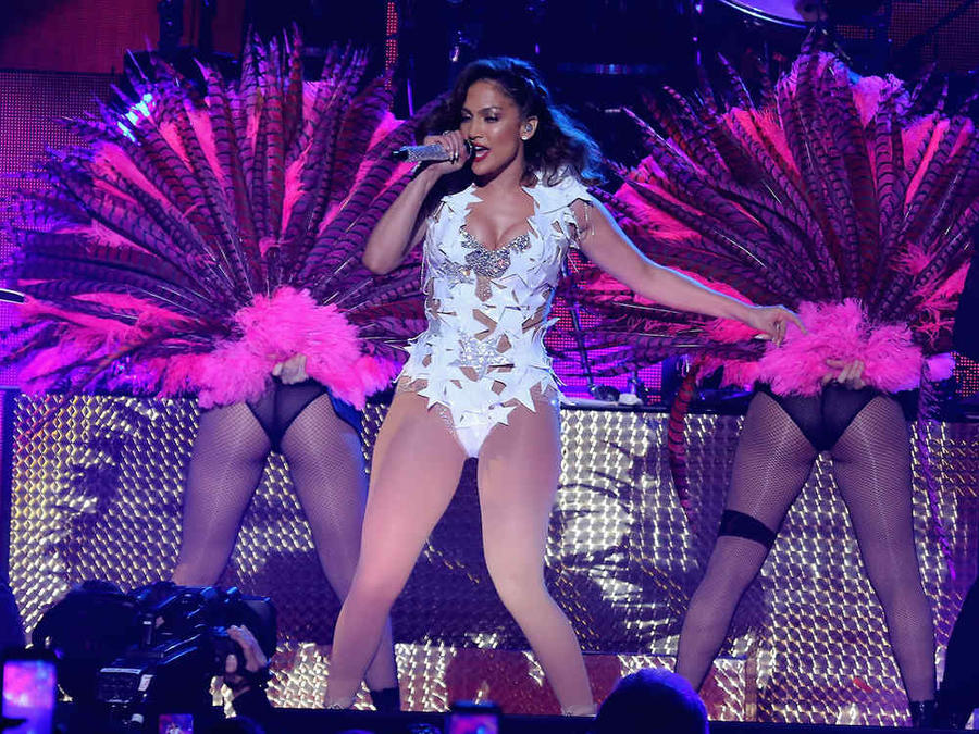Jennifer Lopez at iHeartRadio Fiesta Latina 2015