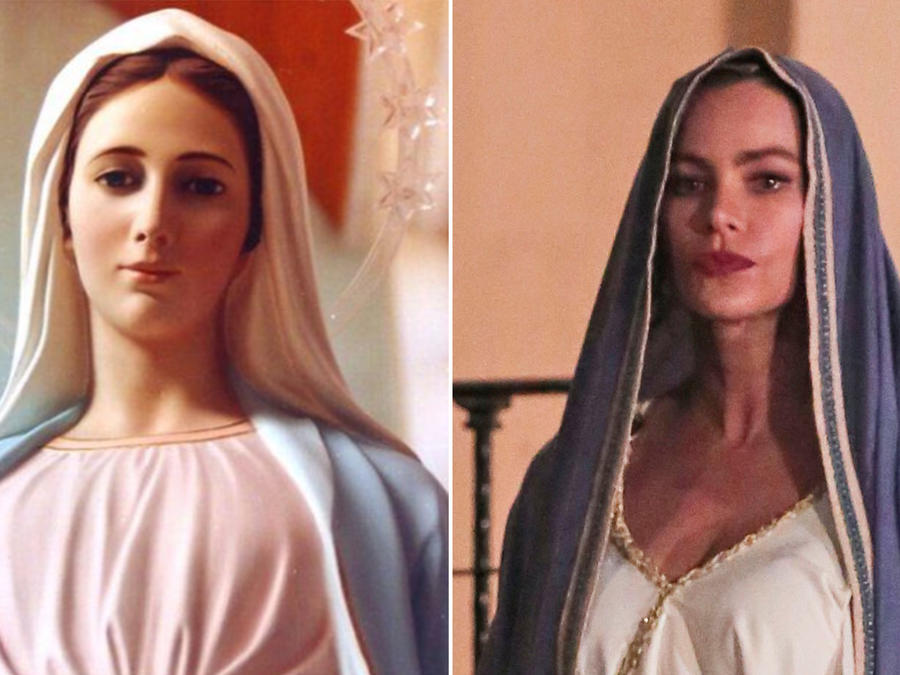 Sofía Vergara se disfraza de la Virgen María para un episodio de Halloween en “Modern Family” 