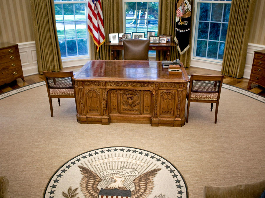 Escritorio del Presidente de EEUU, en el Despacho Oval