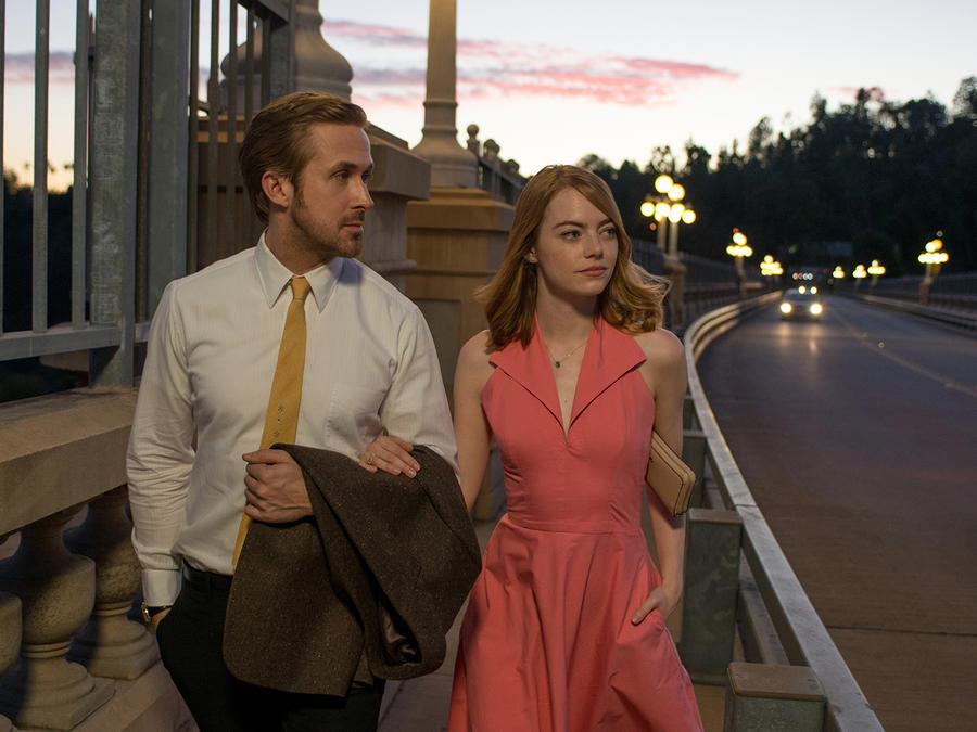 Ryan Gosling and Emma Stone in "La La Land"
