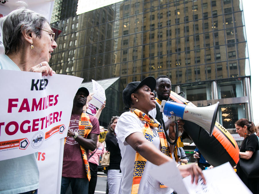 Marcha en New York, en defensa del TPS
