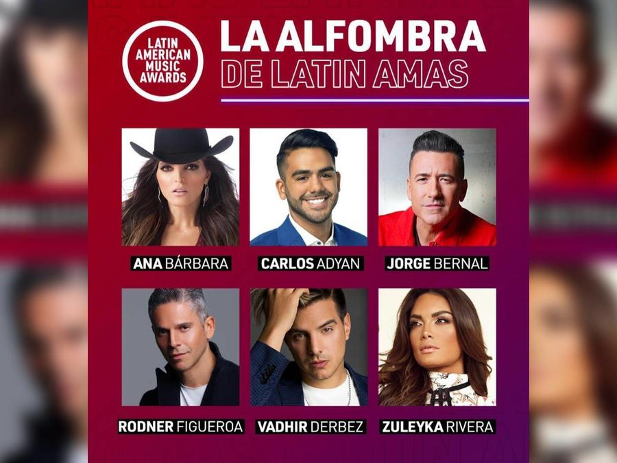 Latin AMAs 2021: ‘La alfombra roja’ y ‘Acceso VIP’ serán los especiales de la noche