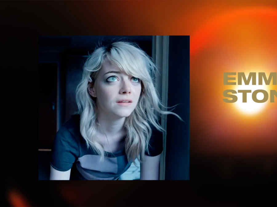 Emma Stone, nominada en la categoría mejor actriz de reparto en los premios Oscar 2015.