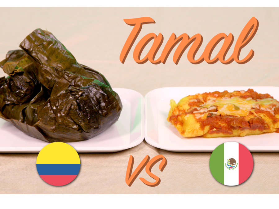 Colombian tamal, Mexican tamal