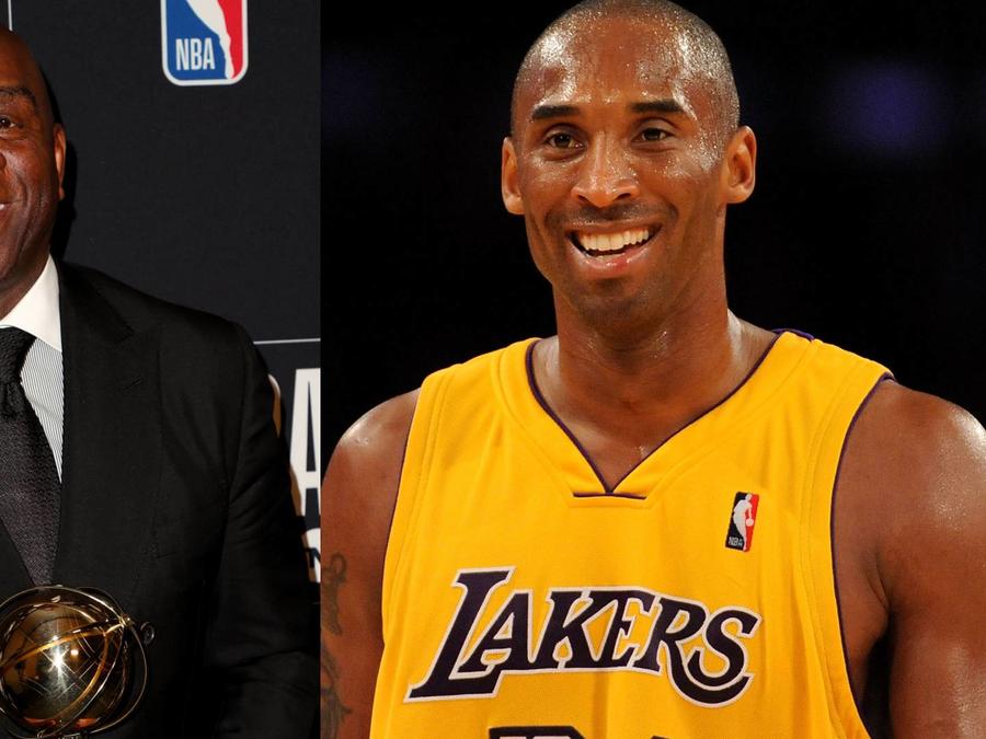'Magic' Johnson Jr. y Kobe Bryant