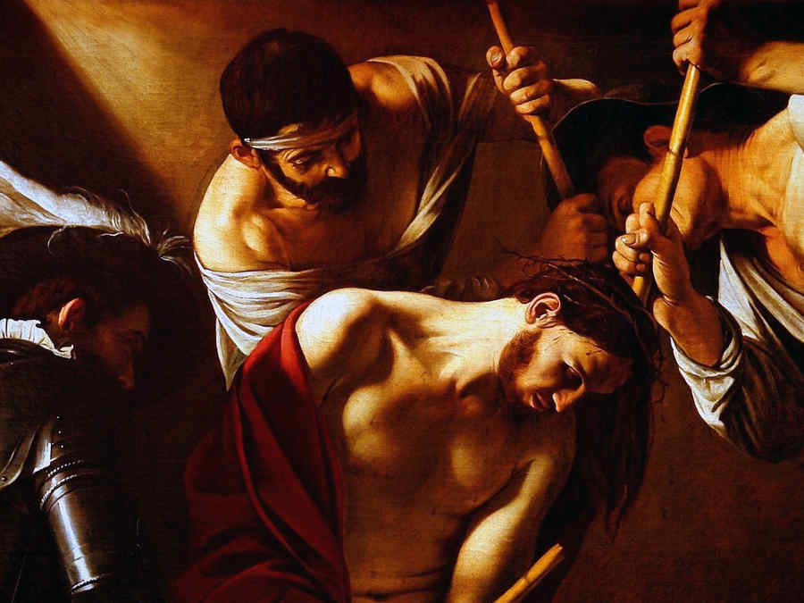 La Coronación de Espinas, Caravaggio