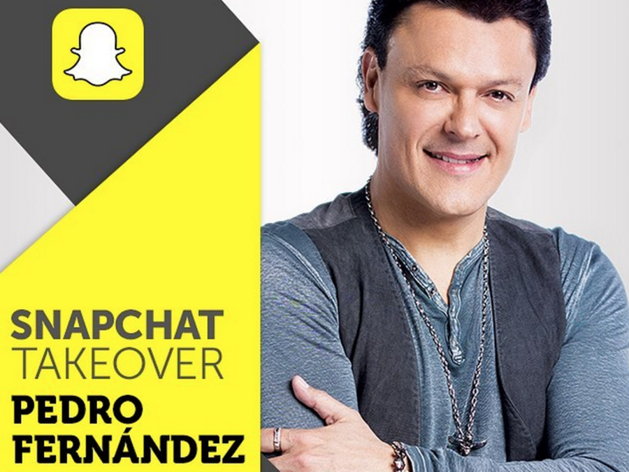 Pedro Fernández Snapchat Takeover TeamTelemundo 