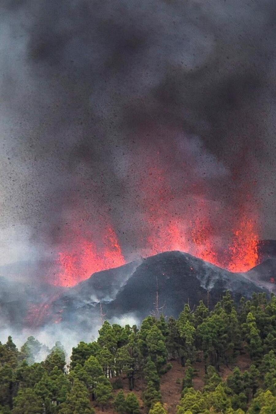 Erupción volcan La Palma
