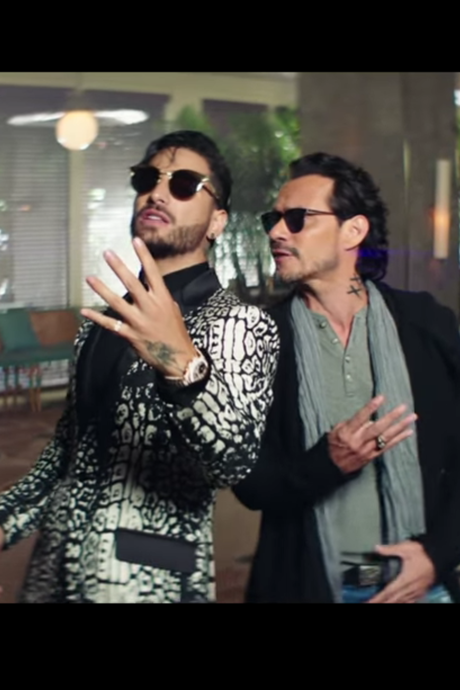 Maluma y Marc Anthony lanzan video "Felices los 4" versión salsa.