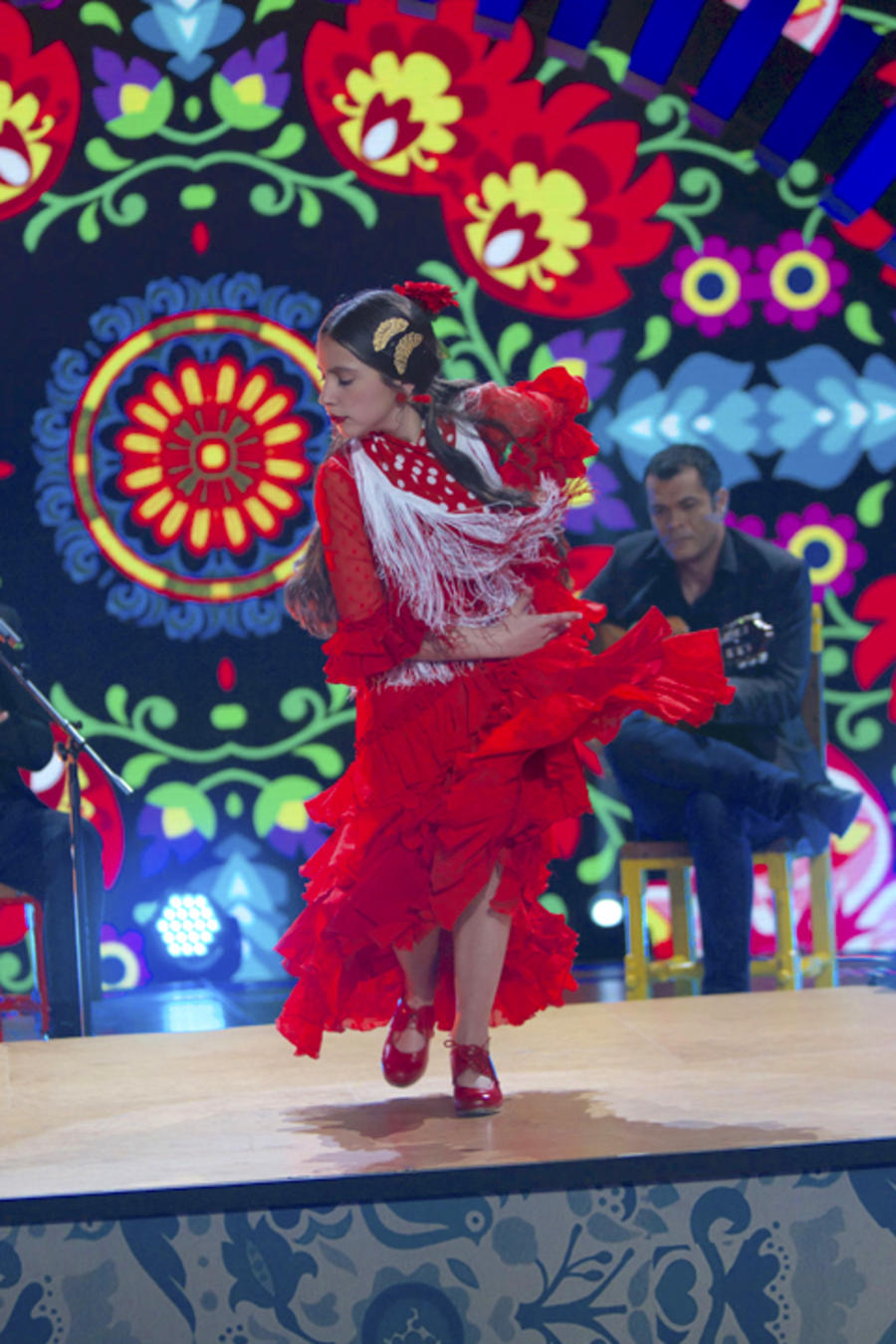 Claudia "La Debla" baila flamenco 