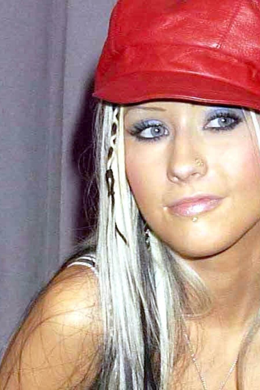 Christina Aguilera en 2002 cuando lanzó su álbum 'Stripped'.