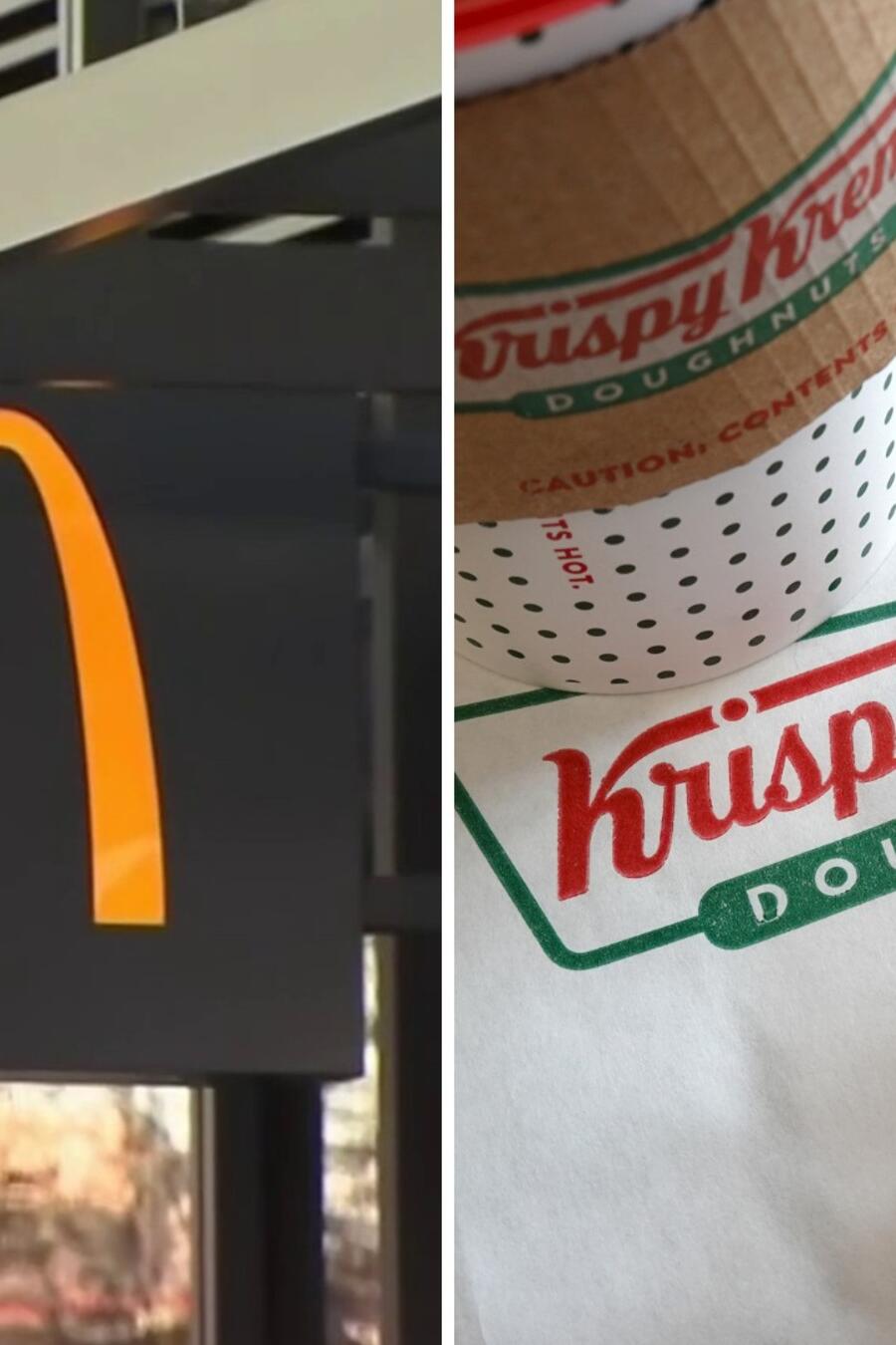 Nueva alianza permitirá venta de donas Krispy Kreme en restaurantes de McDonald's