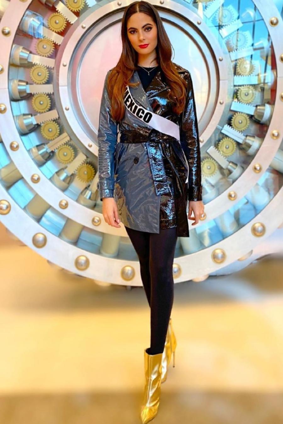 Sofía Aragón, Miss México 2019, Posando con atuendo metálico, Miss Universo 2019