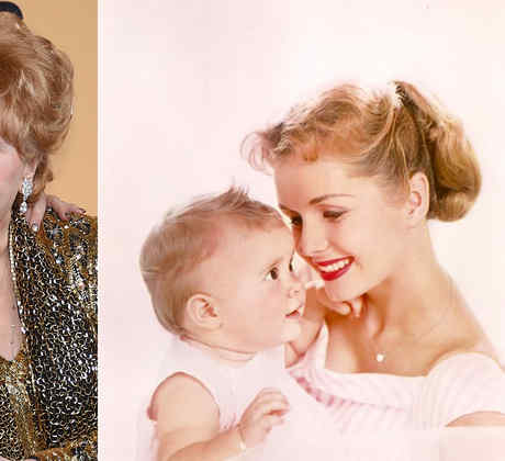 Las fotos más tiernas de Debbie Reynolds y Carrie Fisher 